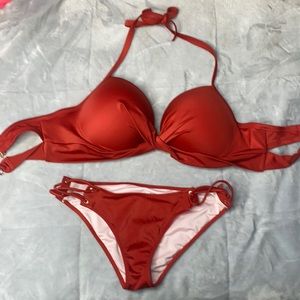 Burnt Orange Bathing Suit